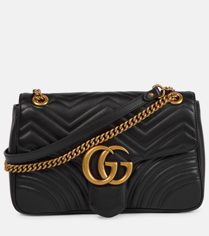 Cuero | GG Marmont Medium shoulder bag
