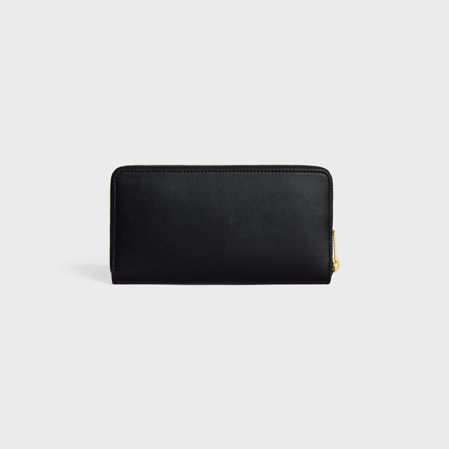 Cuero | LARGE ZIPPED WALLET CUIR TRIOMPHE IN SMOOTH CALFSKIN