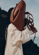 Polene Cyme Edition Textured Cognac