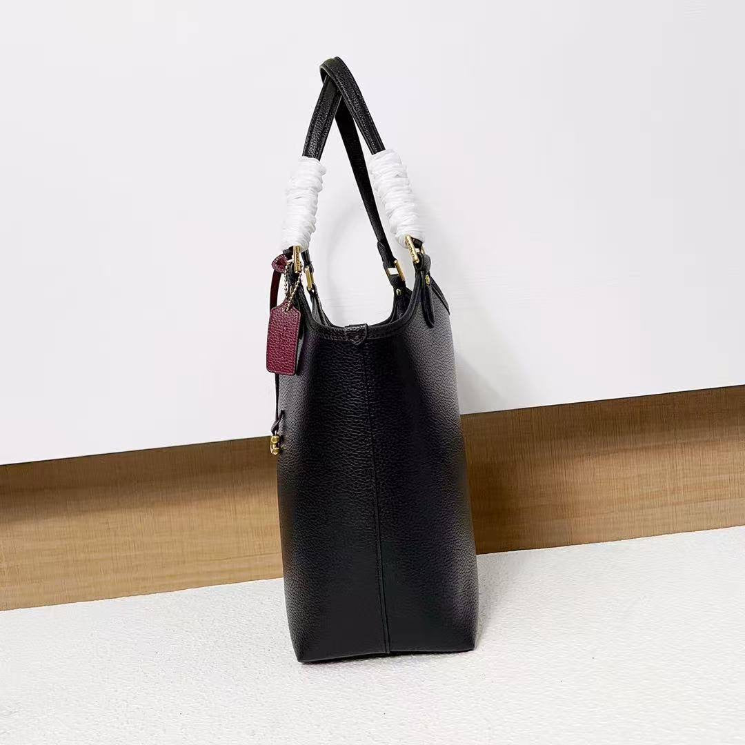 Cuero | Day Tote Bag Leather Black