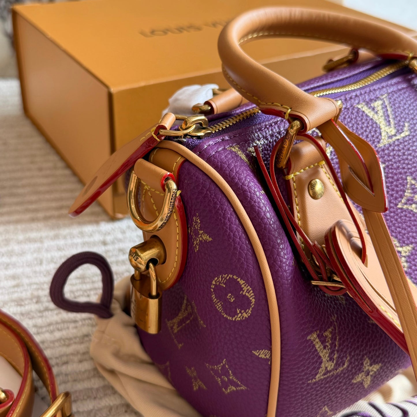Cuero | Monogram Mini Speedy Bag