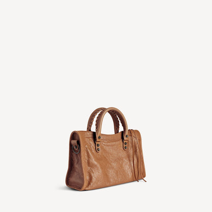Cuero | WOMEN'S LE CITY BAG SMALL IN CAMEL