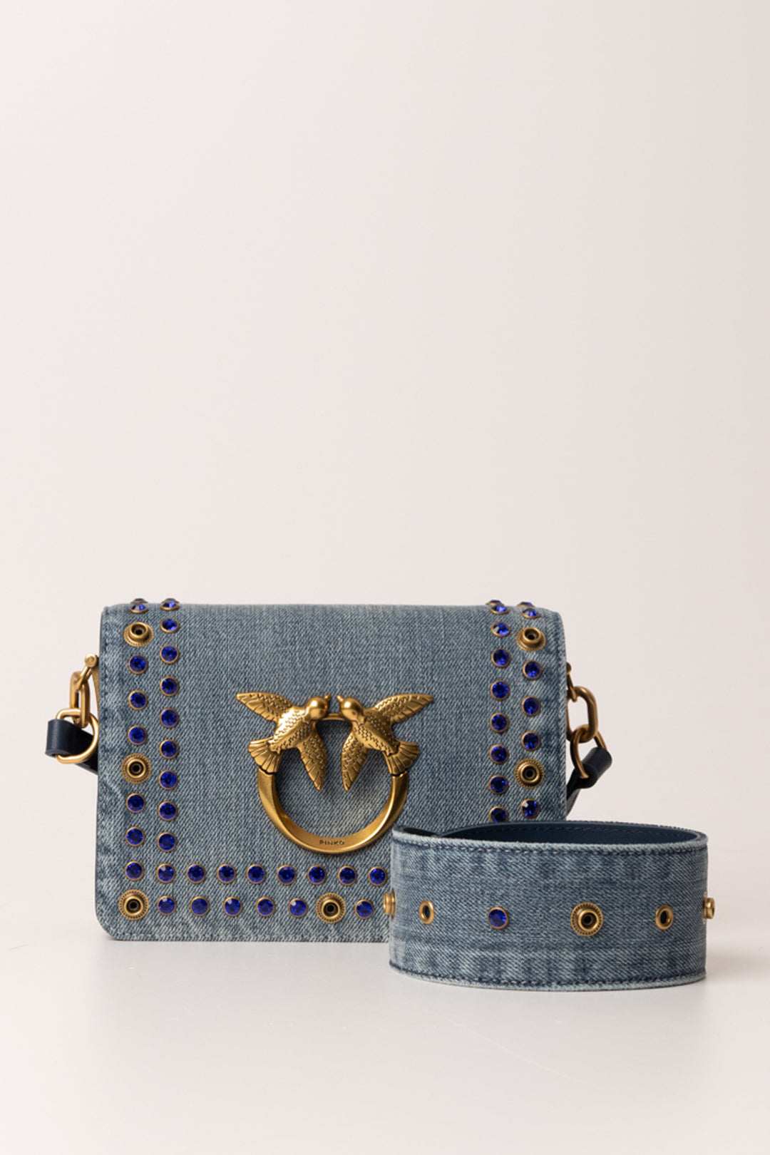 Cuero | Love Click Mini Jeans Antique Gold