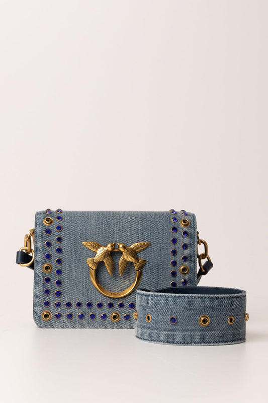 Cuero | Love Click Mini Jeans Antique Gold