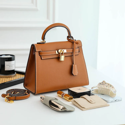 Cuero | Kelly Handbag In Camel