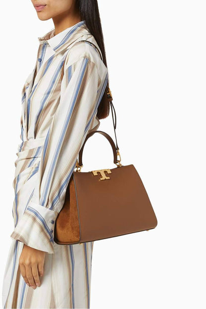 Cuero | Eleanor leather tote bag in Camel