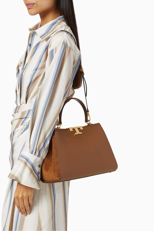 Cuero | Eleanor leather tote bag in Camel
