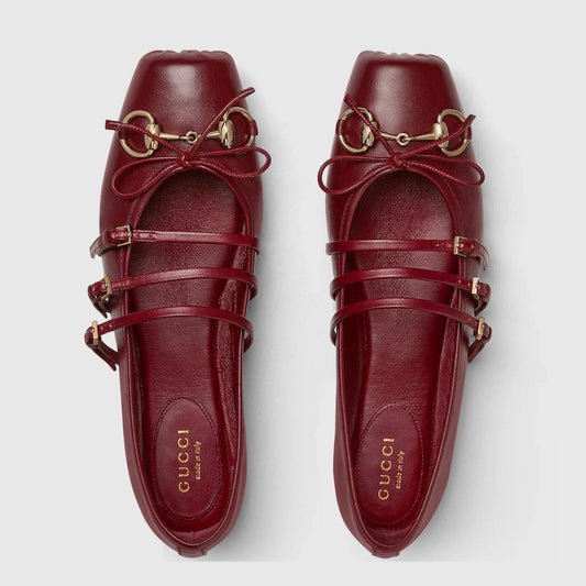 Cuero | WOMEN'S HORSEBIT BALLET FLAT