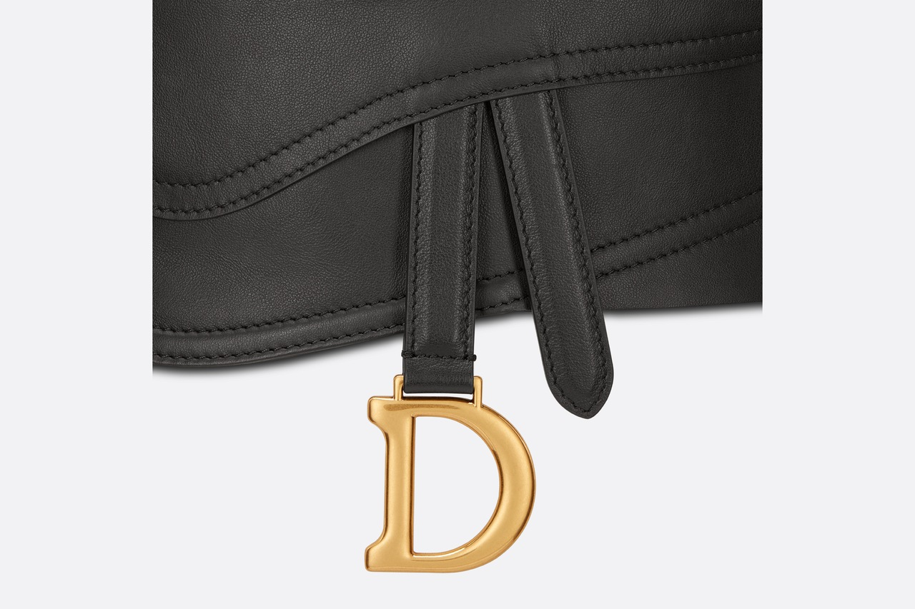 Cuero | Saddle Belt Black Smooth Calfskin