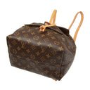 Louis Vuitton Montsouris Monogram Canvas Leather Backpack