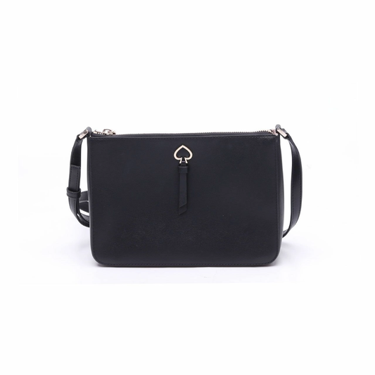 Cuero | Original Kate Spade New York Medium Top Zip Crossbody Bag