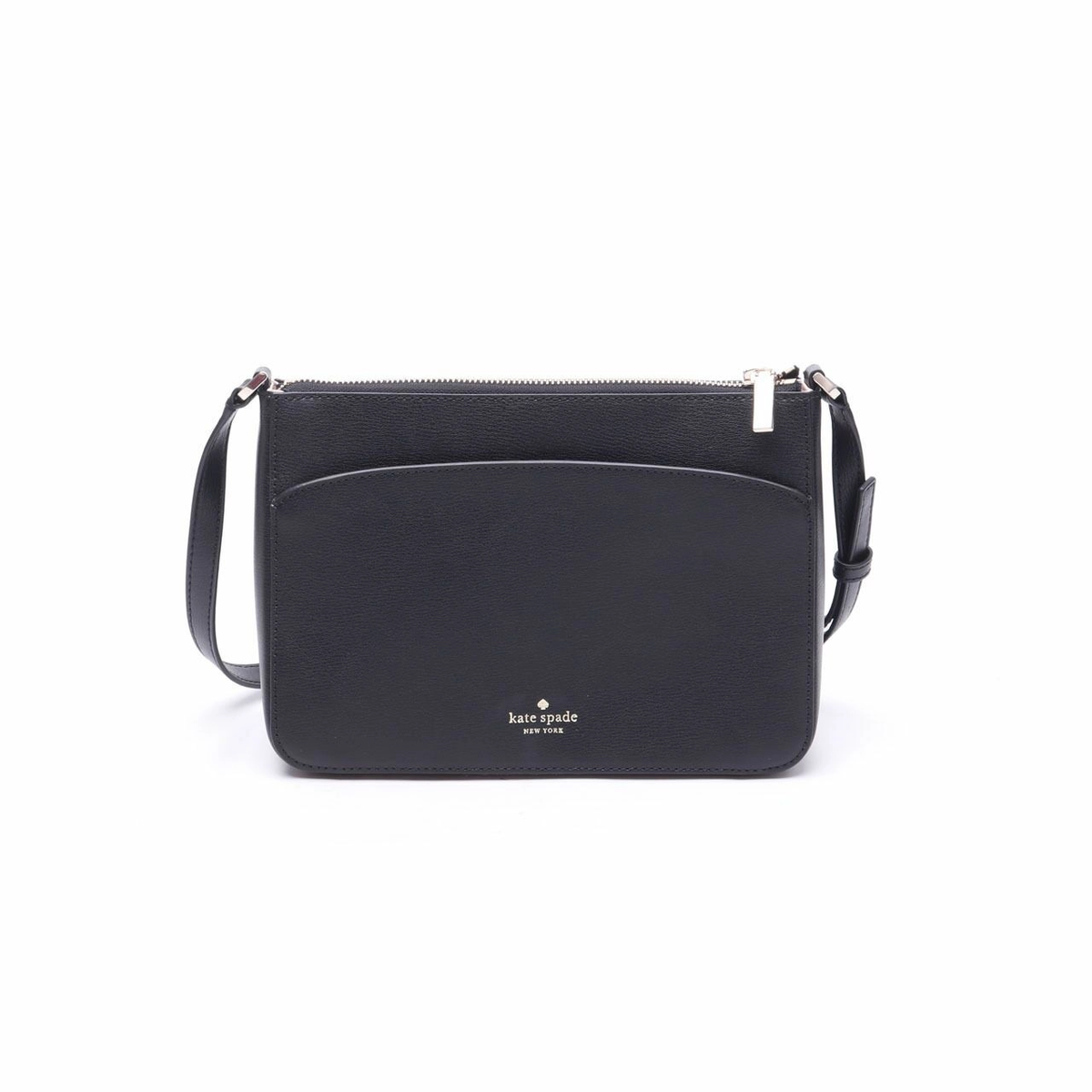 Cuero | Original Kate Spade New York Medium Top Zip Crossbody Bag