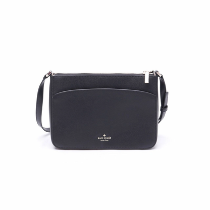 Cuero | Original Kate Spade New York Medium Top Zip Crossbody Bag