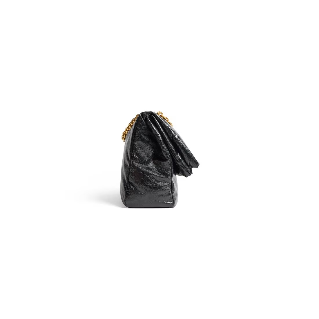 Cuero | Women's Monaco Medium Chain Bag in Black
