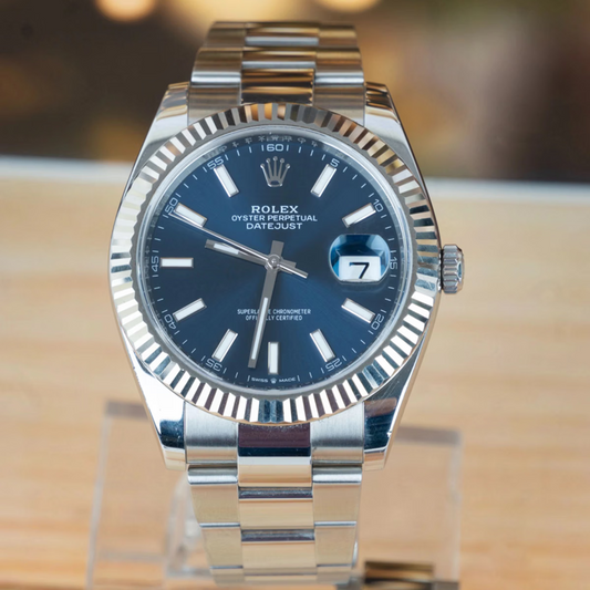 Cuero | Datejust 41 Oyster Perpetual and White Gold