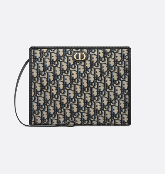 Cuero | Oblique Jacquard 30 Montaigne Dea Pouch