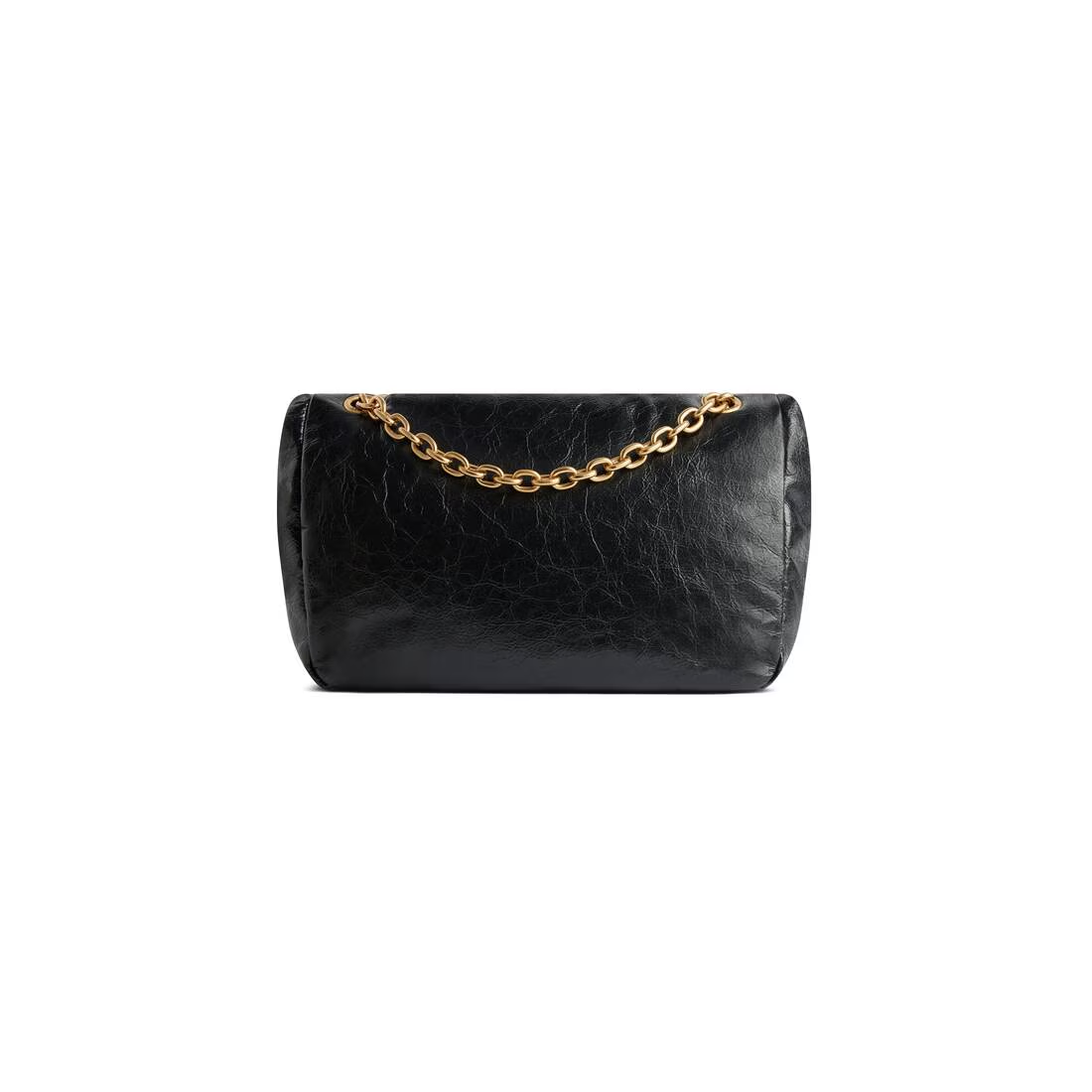 Cuero | Women's Monaco Small Chain Bag in Black
