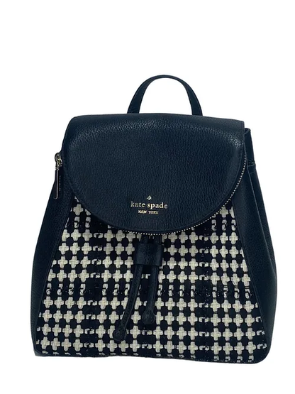 Cuero | Original Kate Spade Leila Tweed Fabric Medium Backpack