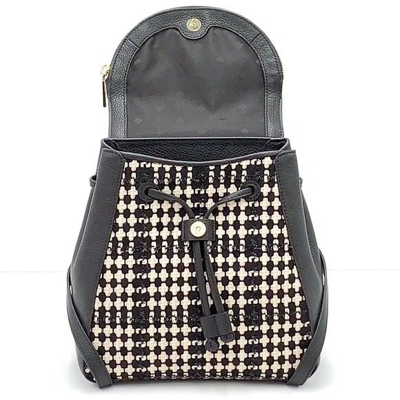 Cuero | Original Kate Spade Leila Tweed Fabric Medium Backpack