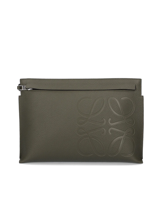 Cuero | Anagram Logo Debossed Pouch