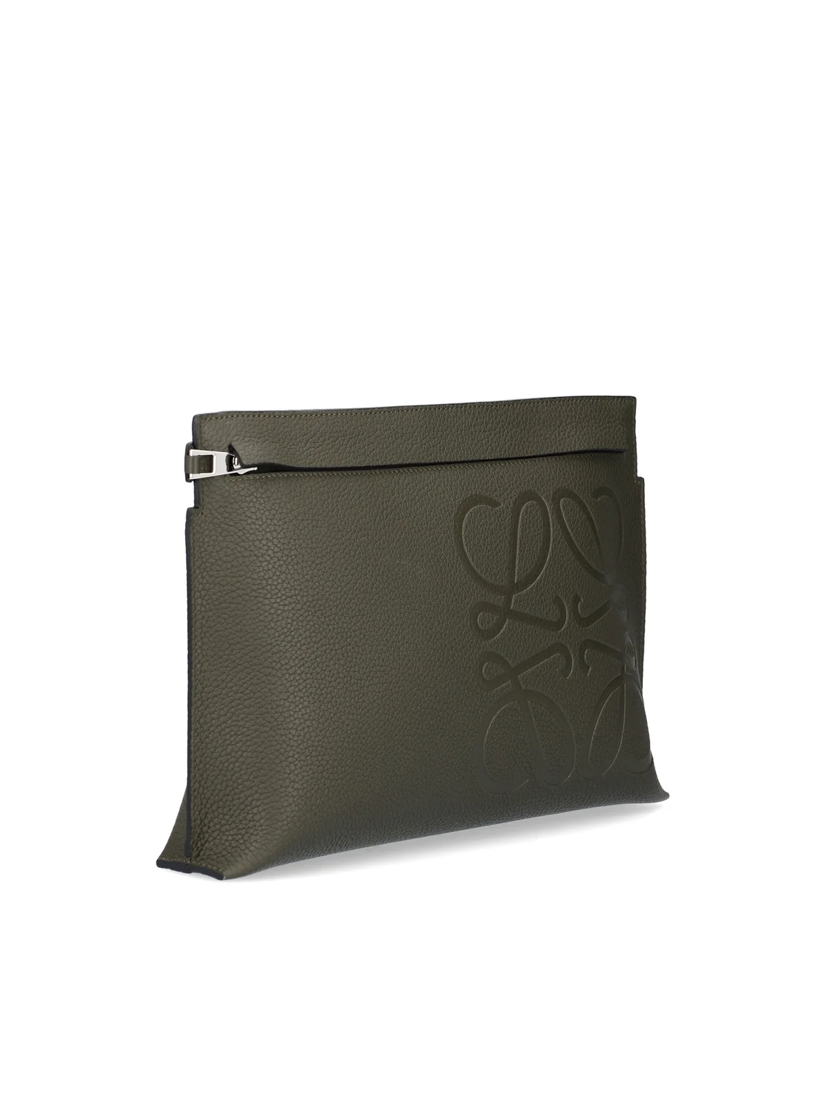 Cuero | Anagram Logo Debossed Pouch