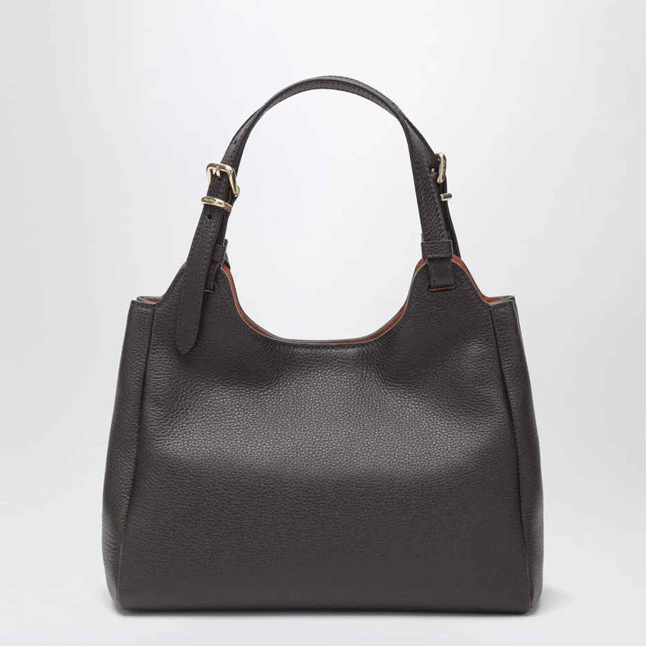 Cuero | Brown hammered leather bag