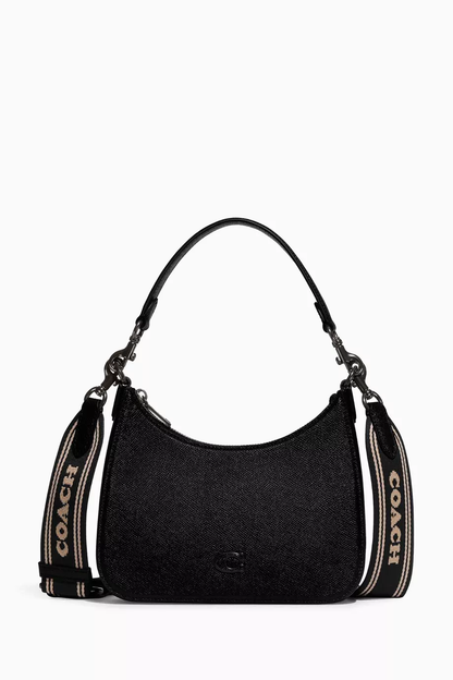 Cuero | Hobo Crossbody Bag in Crossgrain Leather