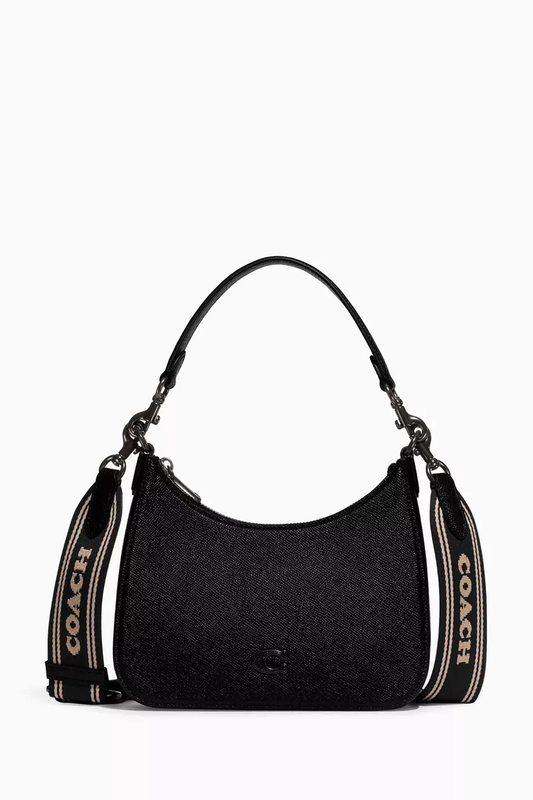 Cuero | Hobo Crossbody Bag in Crossgrain Leather