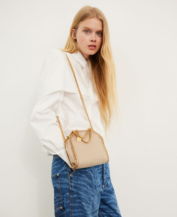 Cuero | Falabella Tiny Tote Bag