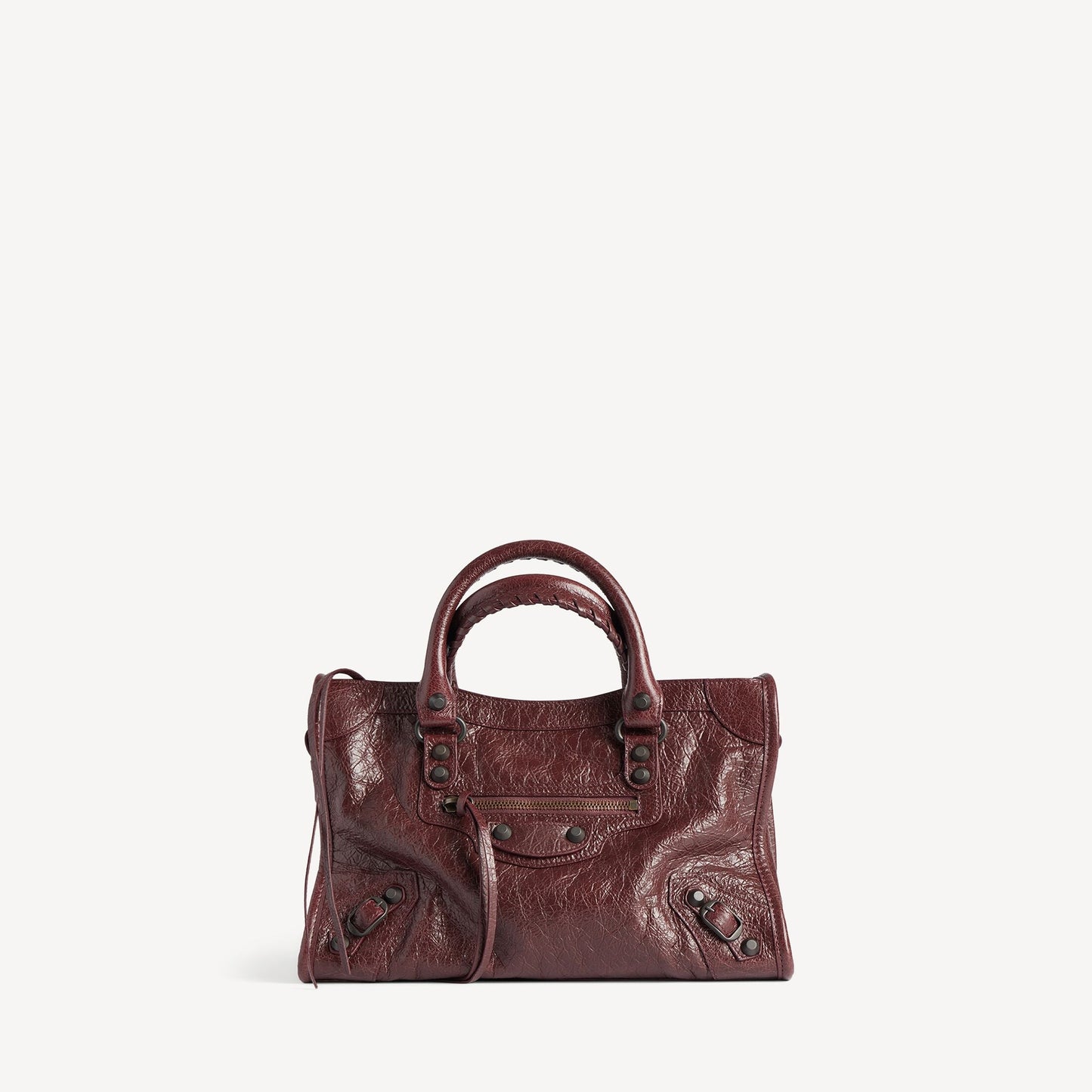 Cuero | WOMEN'S LE CITY BAG SMALL IN DARK BURGUNDY
