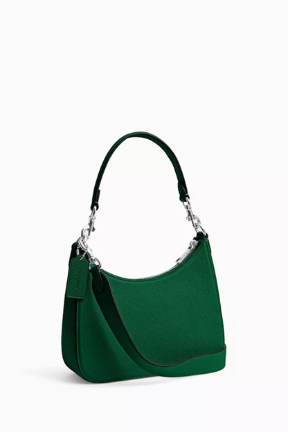 Cuero | Hobo Crossbody Bag in Crossgrain Leather