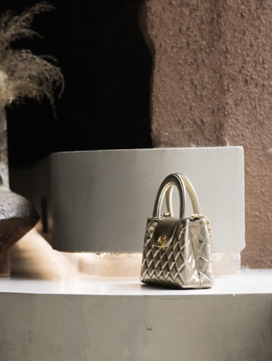 Cuero | Kelly Nano Bag - Silver