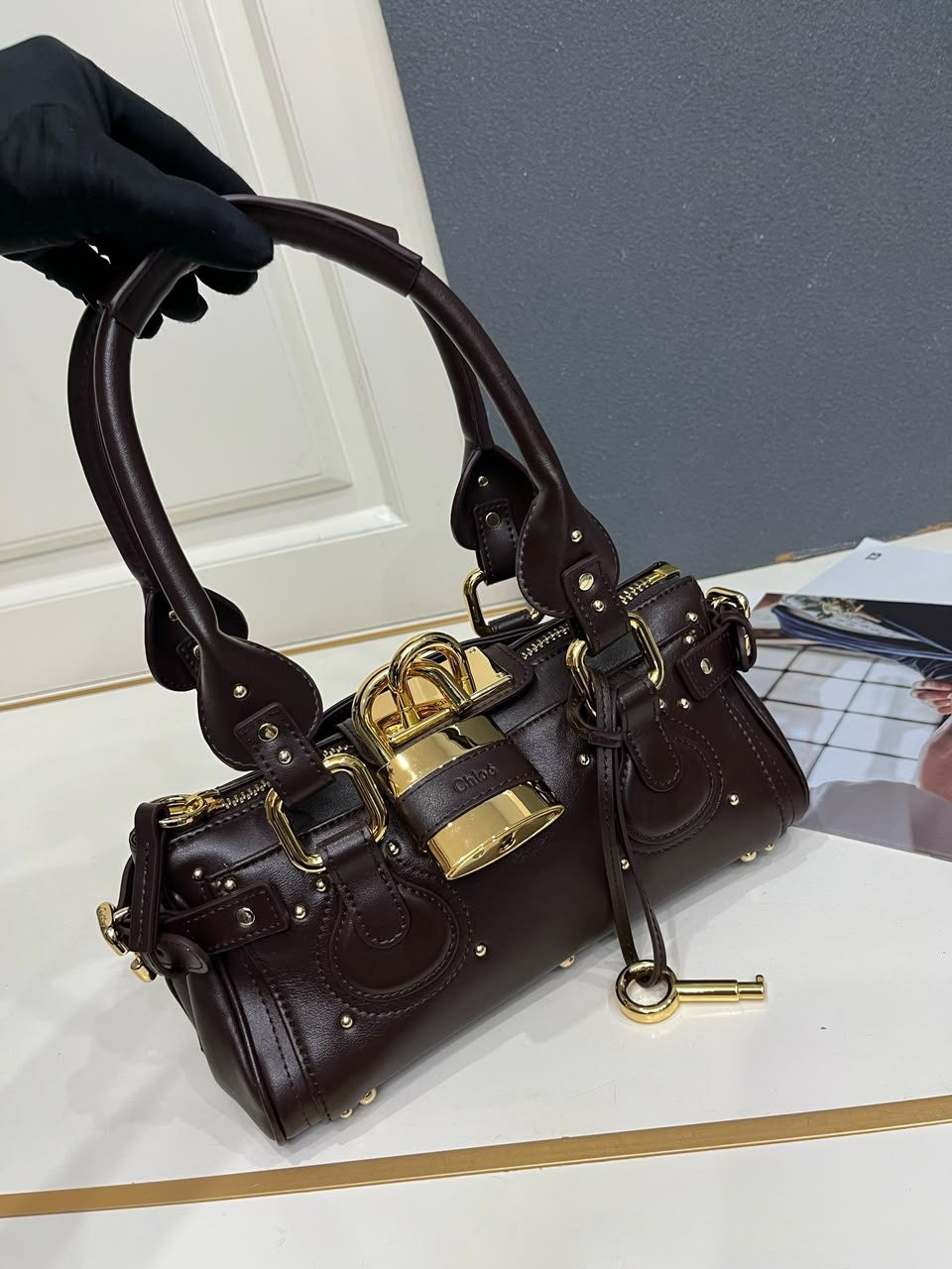 Chloe Paddington Mini Boston Bag