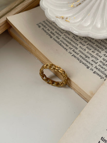 Cuero | Braid Ring