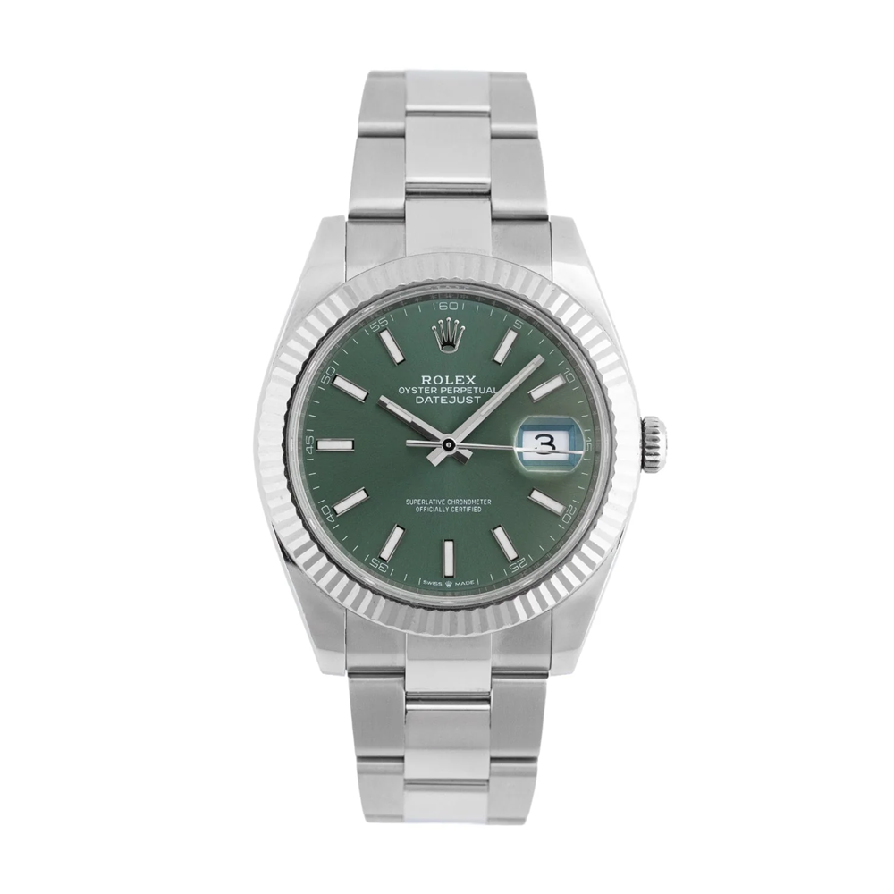 Cuero | Datejust 41 Green Dial 2025 Oyster - 126334