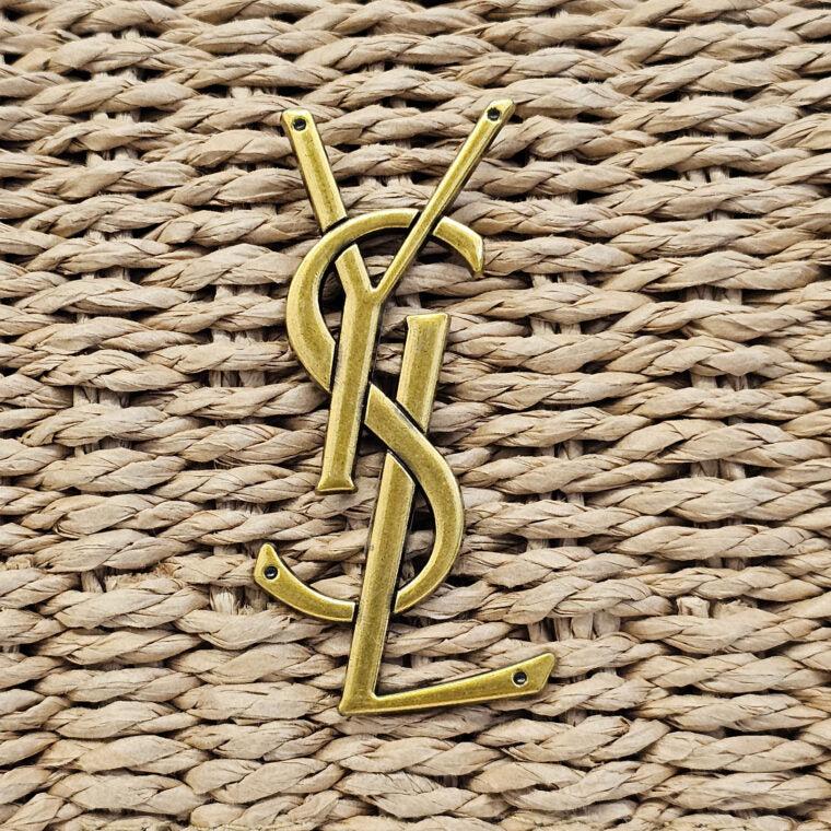 Cuero | Medium Supple Chain Bag In Raffia