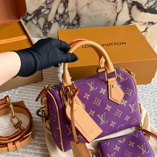 Cuero | Monogram Mini Speedy Bag