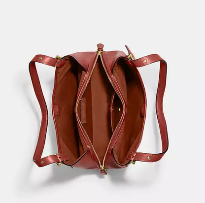 Cuero | Lori Shoulder Bag In Signature Canvas