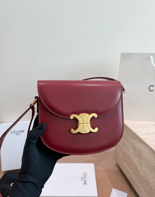 Cuero | Monogram Saddle Crossbody Bag