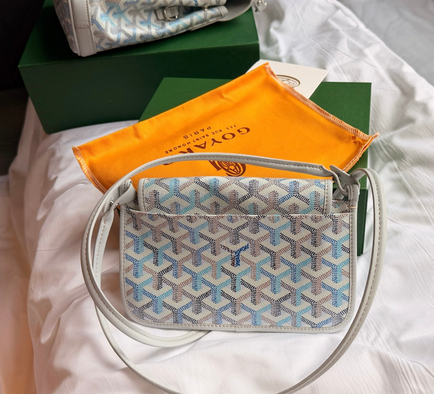 Cuero | Monogram Shoulder Bag Set
