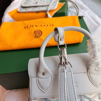 Cuero | Monogram Backpack & Mini Bag Set