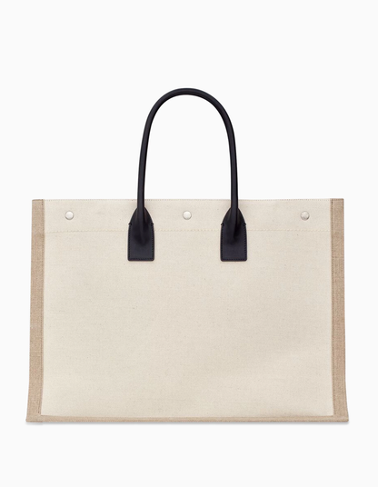 Cuero | Rive Gauche recycled canvas with logo bag