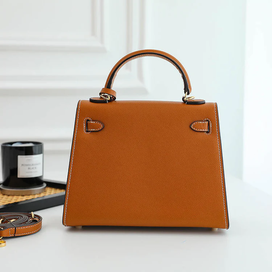 Cuero | Kelly Handbag In Camel