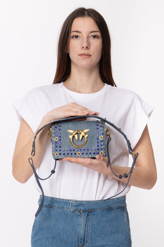 Cuero | Love Click Mini Jeans Antique Gold