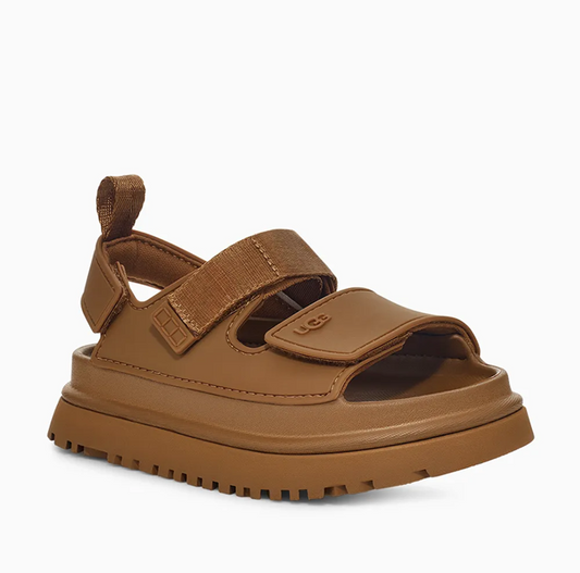 Cuero | UGG Youth GoldenGlow Caramel Sandal