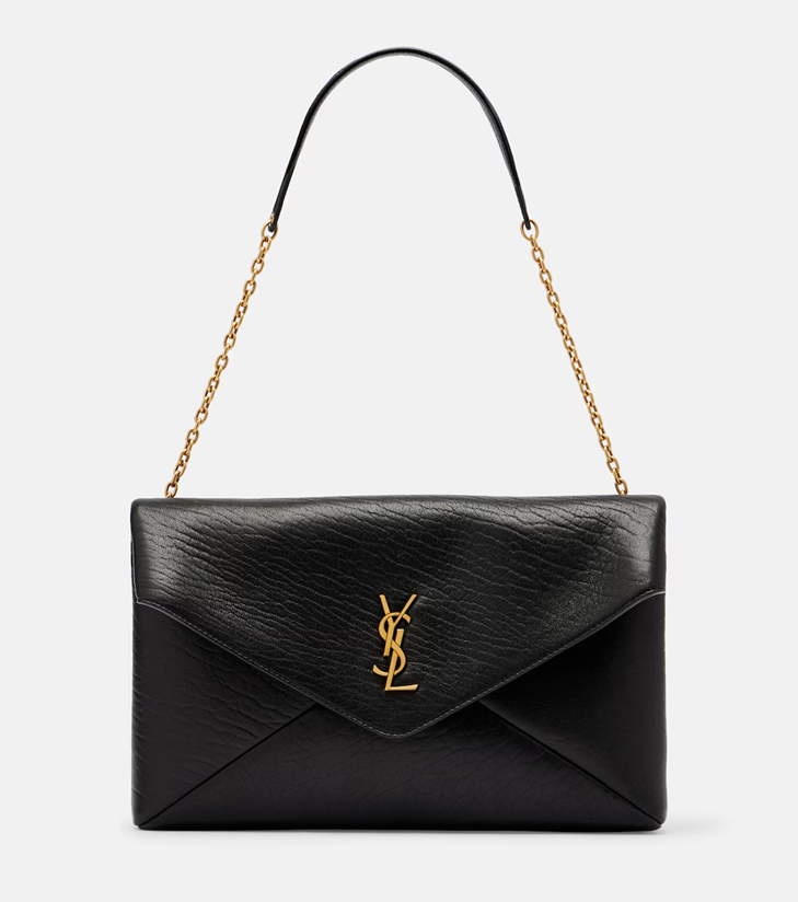 Cuero | Cassandre leather large shoulder bag