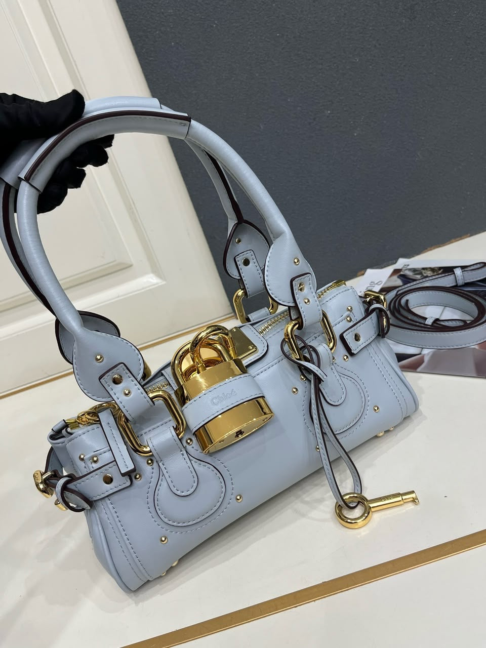 Chloe Paddington Mini Boston Bag