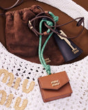 Miu Miu Leather and cord trick