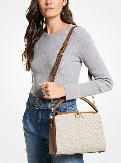 Cuero | Karlie Medium Leather Crossbody Bag