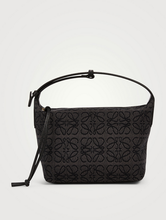 Cuero | Small Cubi Anagram Jacquard Canvas Shoulder Bag